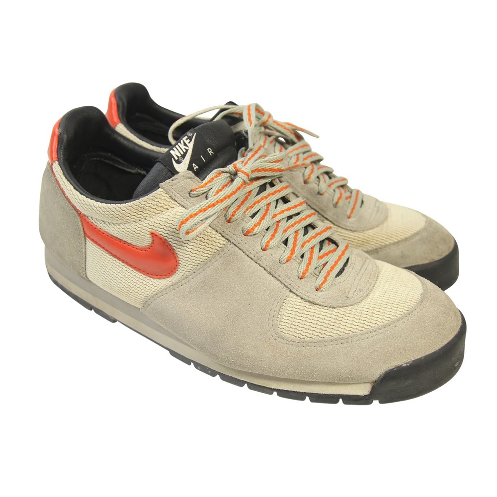 Nike Lava Dome Vintage Grey Orange  Men's Sneakers SZ 9- Almost New!